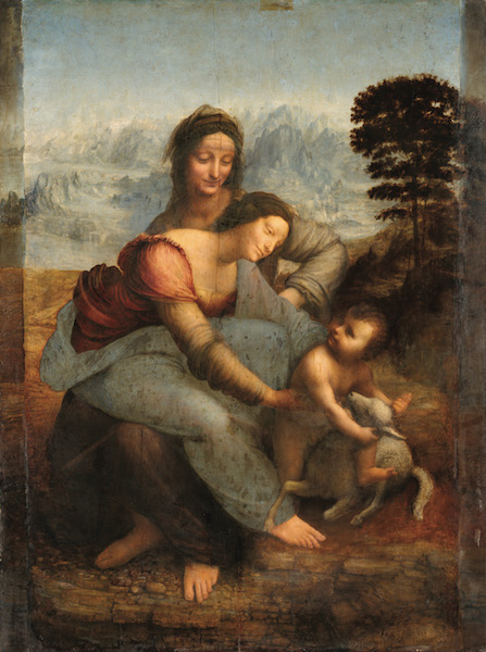 Saison Viva Leonardo da Vinci ! – 500 ans de Renaissance(s) : La Vierge-l'Enfant Jesus-et-Sainte_Anne © DR